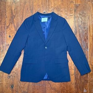 Zara Kids Boys Navy Blue Blazer - Size 10